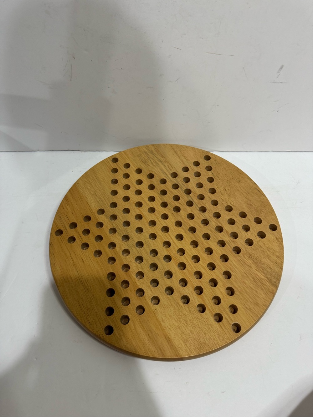 Wooden Chinese Checkers Game Board